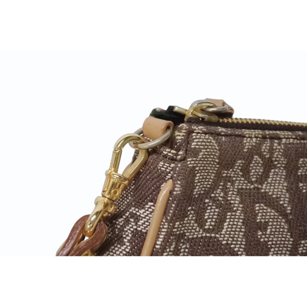 Christian Dior Trotter Saddle Bag Shoulder Bag Brown - Picture 5 of 10